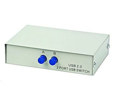 Gembird manuálne dáta switch USB pre 2 zariadenia