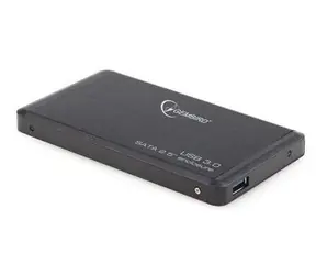 Gembird EE2-U3S-2 / Externý USB 3.0 case / 2.5" SATA / čierny hliník