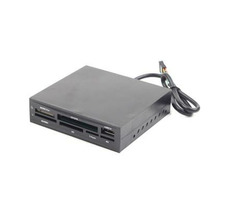 Gembird interná čítačka kariet USB 2.0 / CF/MD/SM/MS/SDXC/MMC/XD / čierna