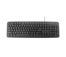 Gembird KB-U-103 (US) čierna / štandardná klávesnica / USB / US rozloženie
