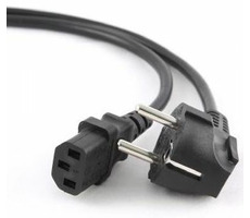 Gembird kábel sieťový VDE 3M čierna