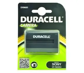 DURACELL Batéria - DR9695 pre Sony NP-FM500H / čierna / 1400 mAh / 7.4V