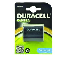 DURACELL Batéria - DR9668 pre Panasonic CGR-S006E/1B / čierna / 750 mAh / 7.4V