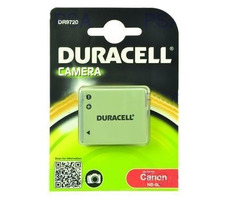 DURACELL Batéria - DR9720 pre Canon NB-6L / čierna / 700 mAh / 3.7V