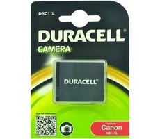DURACELL Batéria - DRC11L pre Canon NB-11L / čierna / 600 mAh / 3.7 V