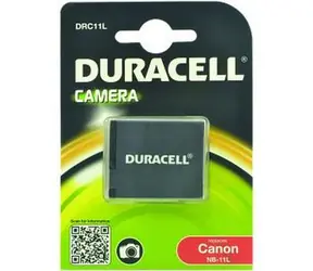 DURACELL Batéria - DRC11L pre Canon NB-11L / čierna / 600 mAh / 3.7 V