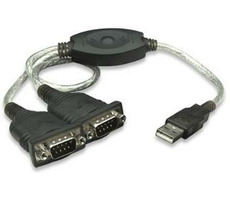 Manhattan konvertor USB 1.1 / Serial (2 x RS232)