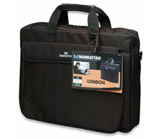Manhattan London / taška na notebook 15,6" / čierna