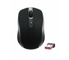 EVOLVEO WML-306B / Myš / Laserová / Bezdrôtová / nano USB / 1600 dpi / Čierna