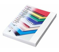 Fellowes Kartónové dosky Chromo A4 / 250g / biela