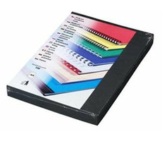 Fellowes Kartónové dosky Delta A4 čierna / 250g