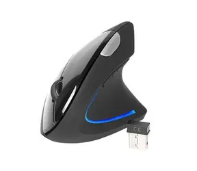 Tracer Flipper / bezdrôtová optická myš / 2.4GHz / vertikálna / 1600 DPI / 6 tlačidiel / čierna