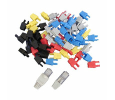 DATACOM Manžetka pre plug RJ45 čierna