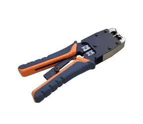 DATACOM Konektorovacie kliešte L-PROFI (NJNDTC1004) / 8P+6P OR/BL / RJ45/12/11