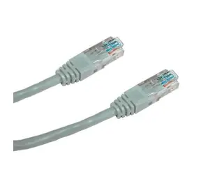 DATACOM Patch kábel UTP CAT5E krížený 3M šedá