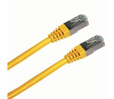 DATACOM Patch kábel FTP CAT5E 0.5m žltá