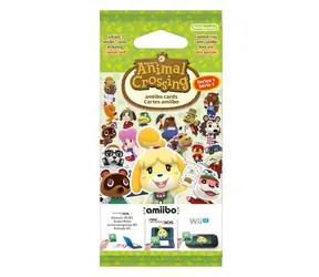 3DS Animal Crossing: Happy Home Designer Card 3 set / 3 Amiibo karty