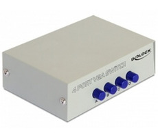 DeLock VGA Switch 4-portový / manuálny / obojsmerný