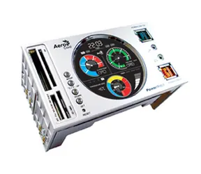 AeroCool PowerWatch / multifukčný panel do 2x5.25" pozícia / strieborná