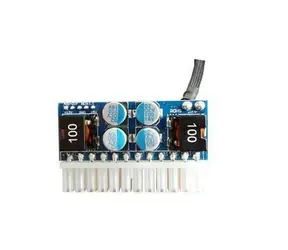 EUROCASE menič DC/DC (in 12V/out ATX) 150W pico PSU / 24pin / 4pin / molex / SATA / eff. 92+