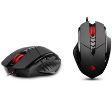A4tech BLOODY V7 Ultra Core3 / Herná myš / HoleLess technológie / 3200DPI / USB / Čierna