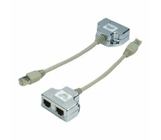 DATACOM &quot;Y&quot; adaptér STP CAT5E PC/PC+PC