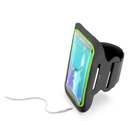 CellularLine ARMBAND FITNESS Športové soft puzdro / pre smartfóny do veľkosti 5." / čierny