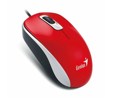 Genius DX-110 / Myš / drôtová / 1000 dpi / USB / červená / dopredaj