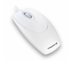 Cherry Wheel biela / myš / optická / 1000dpi / USB / adaptér na PS/2