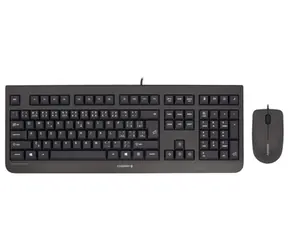 Cherry / drôtový set klávesnice a myši DC 2000 / USB / CZ + SK / čierna