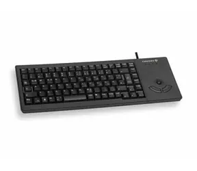 Cherry klávesnica XS Trackball / drôtová / USB / čierna / EU 
