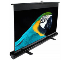 ELITE SCREENS teleskopické plátno od podlahy nahor 80" (16:9) čierna / 100.1 x 177.8 cm / zisk 1.1