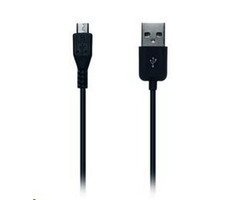 CONNECT IT CI-558 Wirez HQ microUSB - USB kábel (M) - (M) 2m čierna