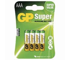 GP AAA Super alkalická - 4 ks