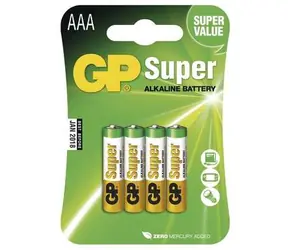 GP AAA Super alkalická - 4 ks