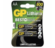 GP lítiová batéria AA FR06 / 2ks