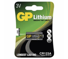 GP lítiová batéria CR123A / 1ks