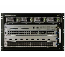 D-Link 4-slot managed chassis layer 2/3+ switch / základný kit