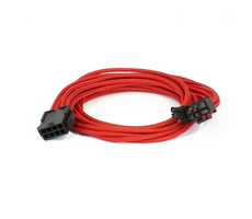 PHANTEKS 6+2-Pin PCIe kábel / predlžovací / 50cm / červený