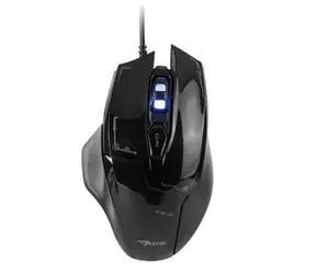 E-BLUE Mazer (EMS642BK) čierna / Herná optická myš / 2500DPI / 6 tlačidiel / 1 koliesko / drôtová (USB)