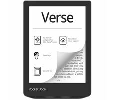 PocketBook Verse sivá / 6&quot; / 1024x758 / 8GB / E-Ink / 1500mAh / USB-C / Wi-Fi