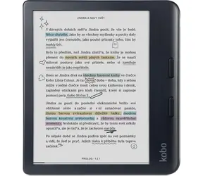 Kobo Libra Colour čierna / Čítačka e-kníh / 7" / E-ink / 1264×1680 / 32GB / Wi-Fi / BT / USB-C
