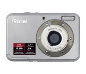 Rollei Compactline 52 / 5Mpix / 2,4" LCD / HD video / 8x Zoom / SD až 8GB / Strieborný