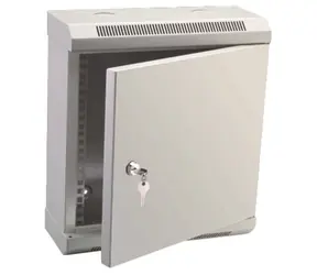 DATACOM 10" rack jednodielny 4U 140 (plechové dvere) šedé