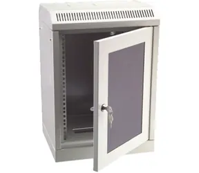 DATACOM 10" rack jednodielny 4U 280 šedé / sklenené dvere