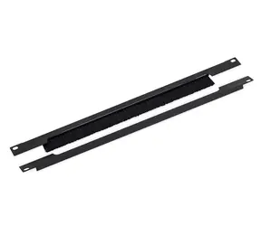 Triton 19" priechodný panel 1U rozdelený horizontálne / 350x21mm