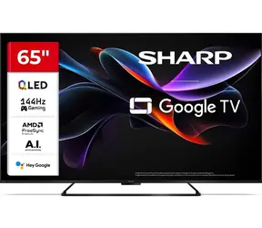 65" Sharp 65HR7265E čierna / 3840 x 2160 / QLED / HDMI / USB / Wi-Fi / DVB-T&T2&C&S&S2 / repro 24W