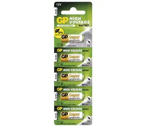 GP 23AF - 5 ks / alkalická batéria 12 V / 38 mAh