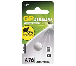 GP LR44 (A76 11.6 x 5.4 mm) - 1 ks