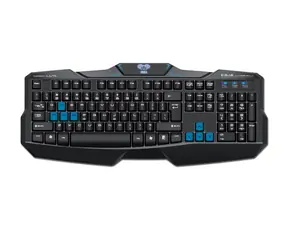 E-BLUE Cobra EKM746 čierna / Herná klávesnica / drôtová (USB) / CZ / SK